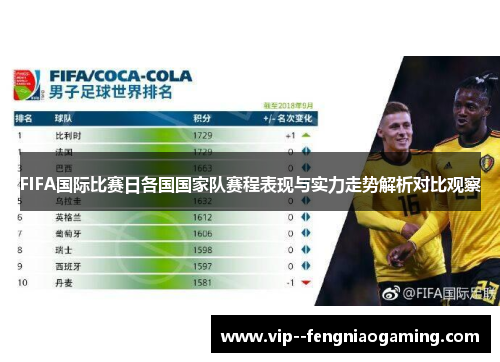 FIFA国际比赛日各国国家队赛程表现与实力走势解析对比观察