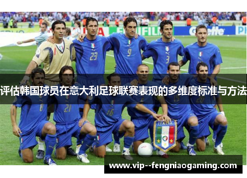 评估韩国球员在意大利足球联赛表现的多维度标准与方法 评估韩国球员在意大利足球联赛表现的多维度标准与方法